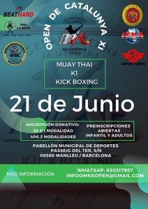 open cataluna 25